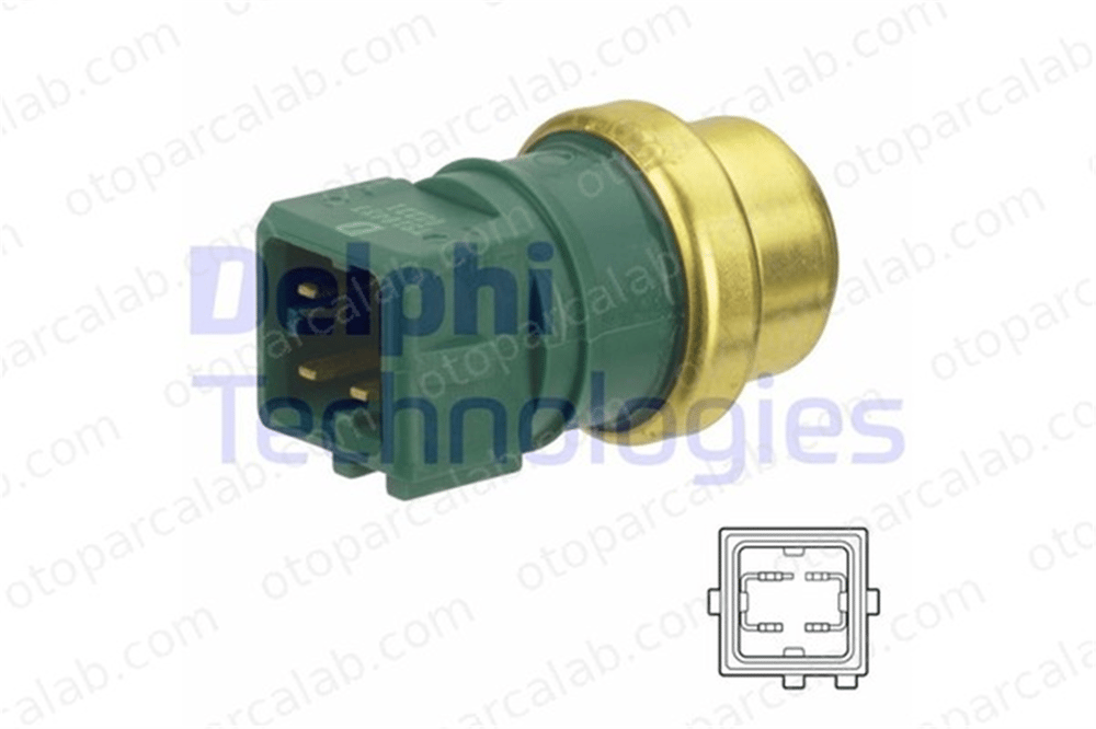 DELPHI TS10487 Hararet Müşürü RENAULT MEGANE I Classic MEGANE I TS10487 7700829427