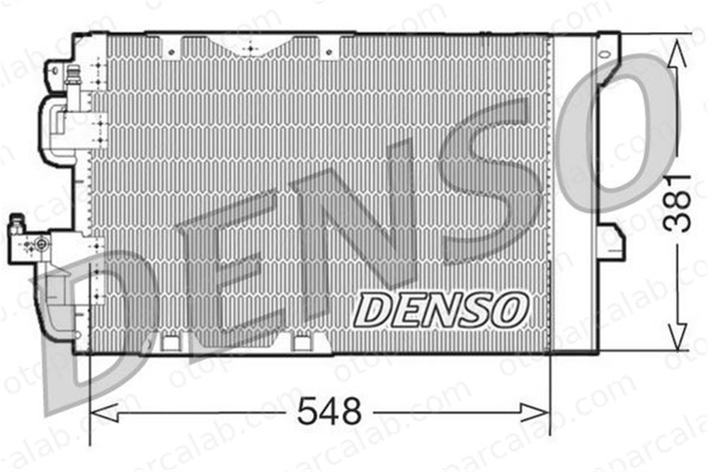 DENSO DCN20005 Klima Radyatörü OPEL ASTRA G Station wagon ASTRA G Sedan 1850073 24431901