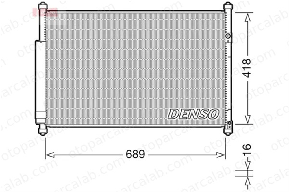 DENSO DCN47006 Klima Radyatörü SUZUKI GRAND VITARA II 9531064J00 9531064J01