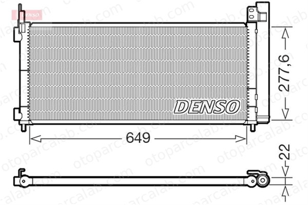 DENSO DCN51021 Klima Radyatörü LEXUS NX 8846078030