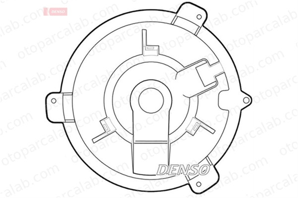 DENSO DEA09041 Kalorifer Motoru FIAT PUNTO LANCIA Y DEA09041 46721251