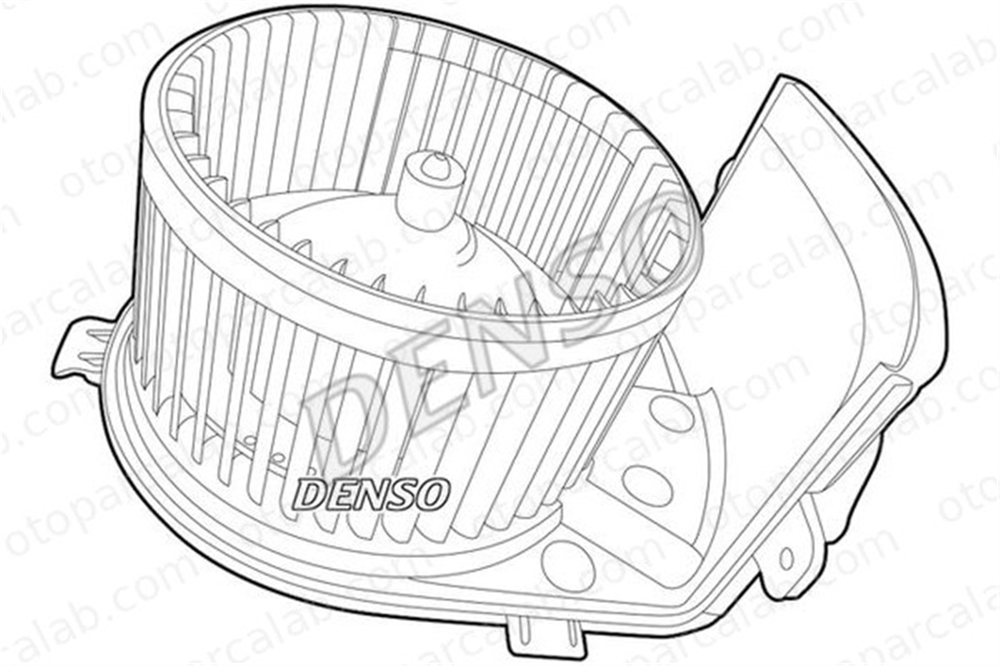 DENSO DEA23005 Kalorifer Motoru RENAULT CLIO II CLIO II Kasa/eğik arka 7701057683