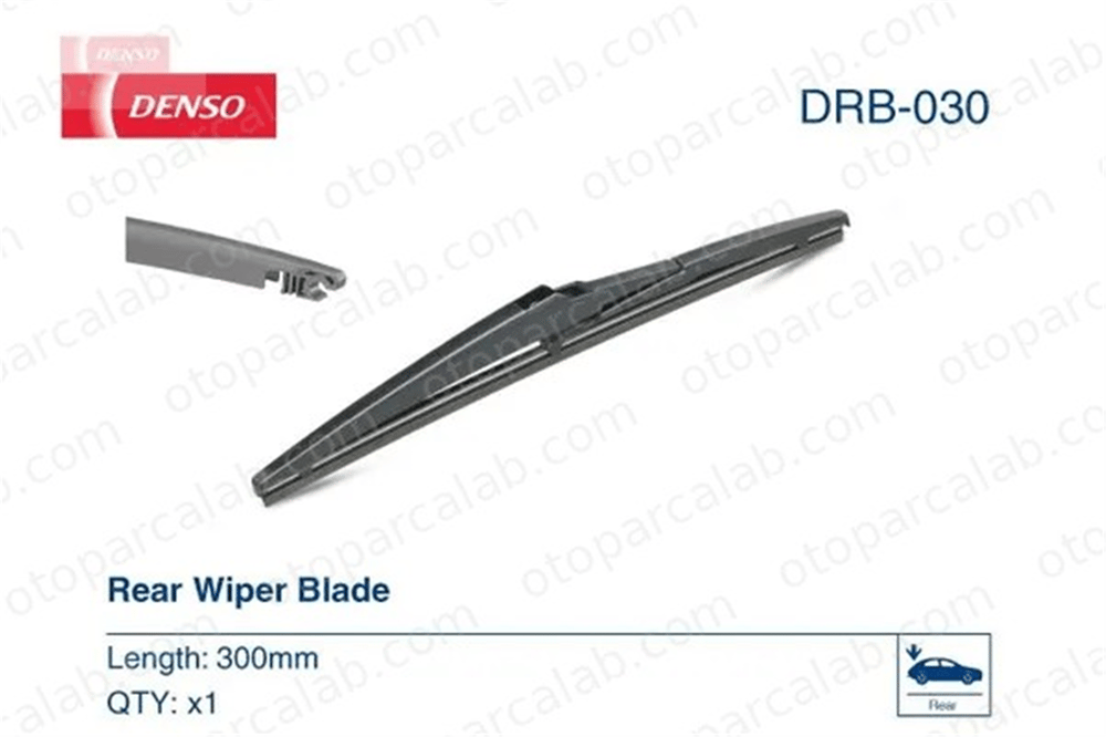 DENSO DRB-030 Silecek Süpürgesi Arka 300 mm - 12 inç TOYOTA AVENSIS Station wagon LAND ROVER DISCOVERY SPORT 1612434680 1612434780