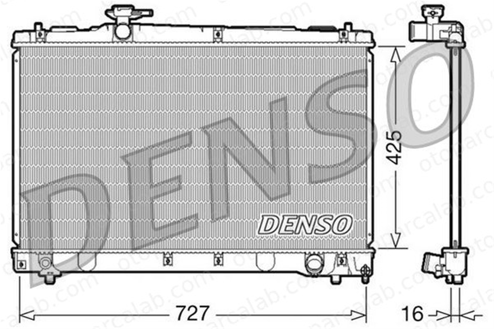 DENSO DRM50034 Su Radyatörü TOYOTA AVENSIS VERSO DRM50034 1640028290