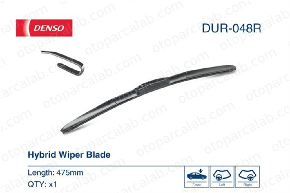 DENSO DUR-048R Silecek Süpürgesi Ön 480 mm - 19 inç MINI MINI FIAT TIPO 76630SYP0042 15890065