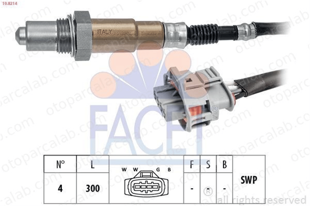 DFG OP121110 Oksijen (Lambda) Sensörü OPEL ASTRA G Station wagon ZAFIRA A MPV 855524 855390