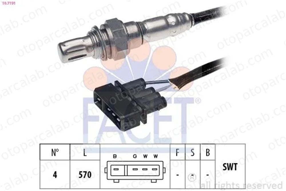 DODUCO 1573 Oksijen (Lambda) Sensörü SKODA FELICIA I FELICIA I Station wagon 6U0906265C 441041650426