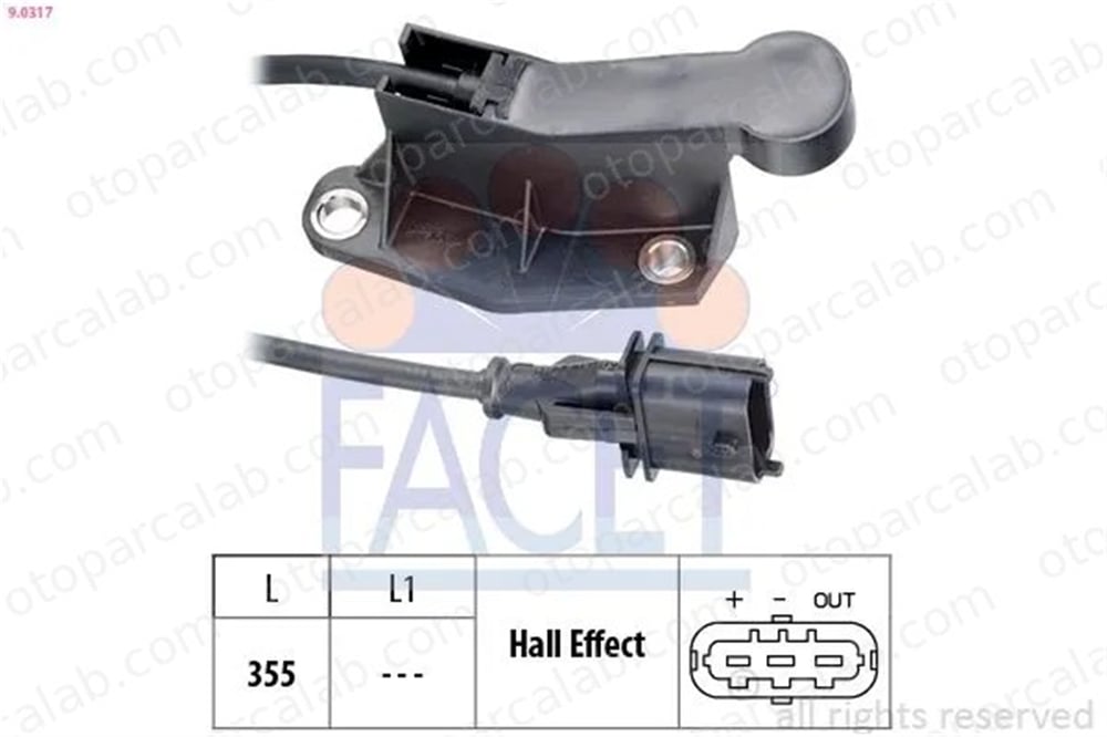 DODUCO 31210 Eksantrik Devir Sensörü OPEL ASTRA G Coupe ASTRA G Hatchback 1238425 90536064