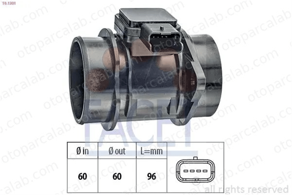 DODUCO 35113 Hava Debimetresi CITROËN C2 FORD FIESTA VI 2S6Q12B579BB 1920GG