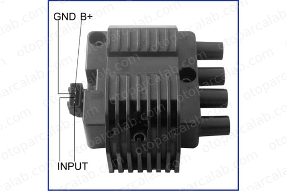 DODUCO 7454 Ateşleme Bobini OPEL ASTRA F Station wagon ASTRA F 1208063 46410164