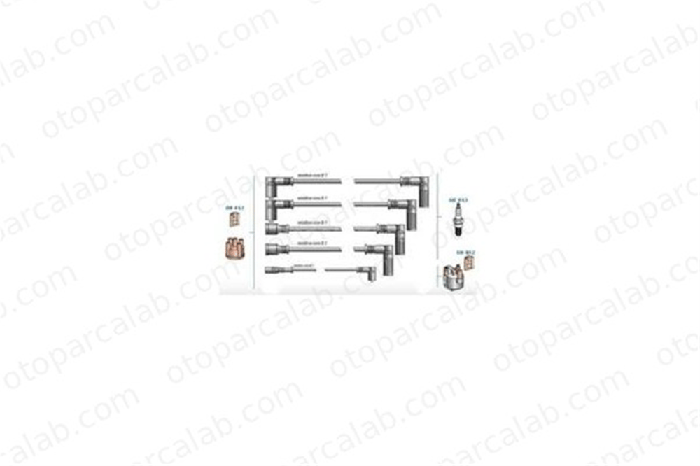 DODUCO 7711 Buji Kablosu FIAT TIPO TEMPRA S.W. 7716092 7677783
