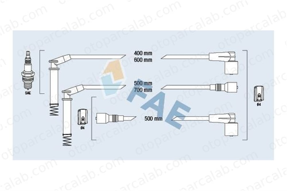 DODUCO 7815 Buji Kablosu OPEL VECTRA A VECTRA A Hatchback 1612537 90350542