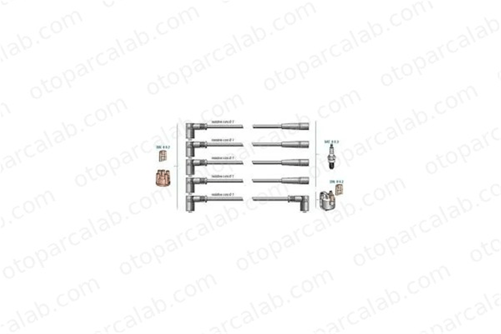 DODUCO 7845 Buji Kablosu RENAULT 19 II CLIO I 7700742835 7700749517