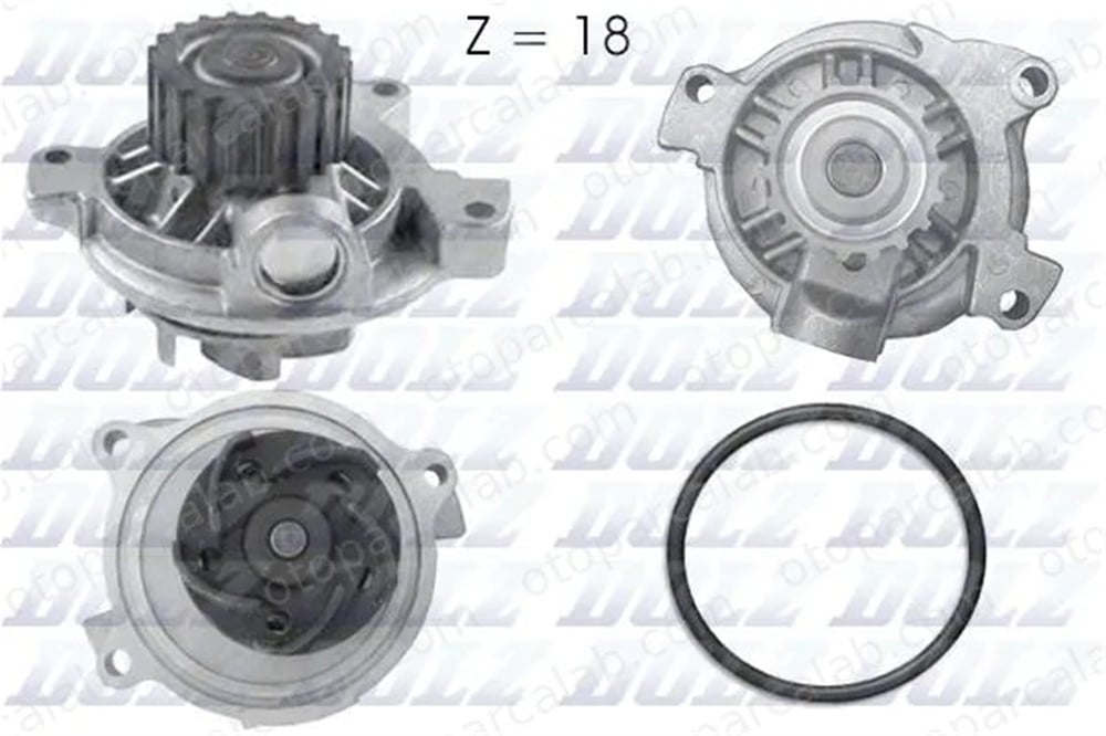 DOLZ A178 Devirdaim Su Pompası VW TRANSPORTER T4 Panelvan/Van TRANSPORTER T4 Minibüs/Otobüs 74121004 074121004