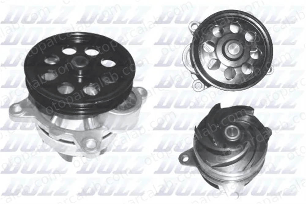DOLZ F235 Devirdaim Su Pompası FORD TRANSIT CUSTOM V362 Minibüs/Otobüs TRANSIT V363 Panelvan/Van GK2Q8501AC GK2Q8501AE