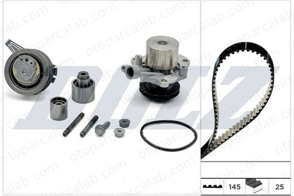 DOLZ KD153 Triger Kayış Seti AUDI A3 Sportback A3 Limousine 04L109119F 04L109243G