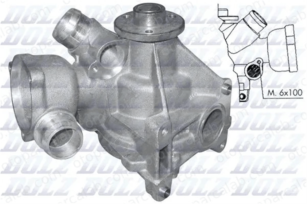 DOLZ M177 Devirdaim Su Pompası MERCEDES-BENZ 124 Sedan 190 A1032003801 1032000601