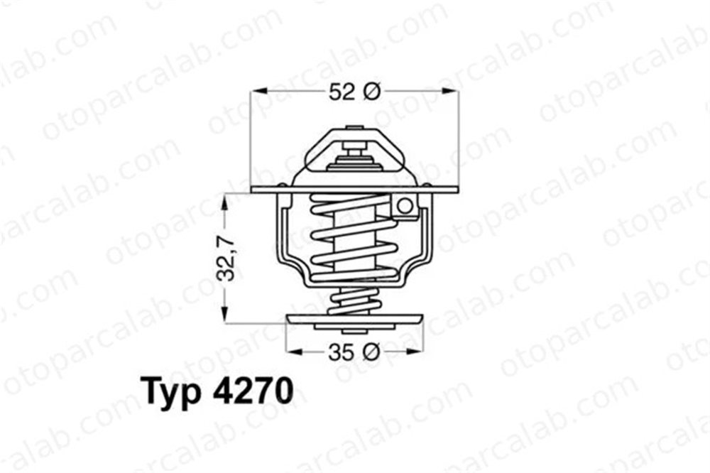 ELBA 860132 Termostat 60 °C FORD TRANSIT Minibüs/Otobüs TRANSIT Panelvan/Van 89FF8575AA 1086282