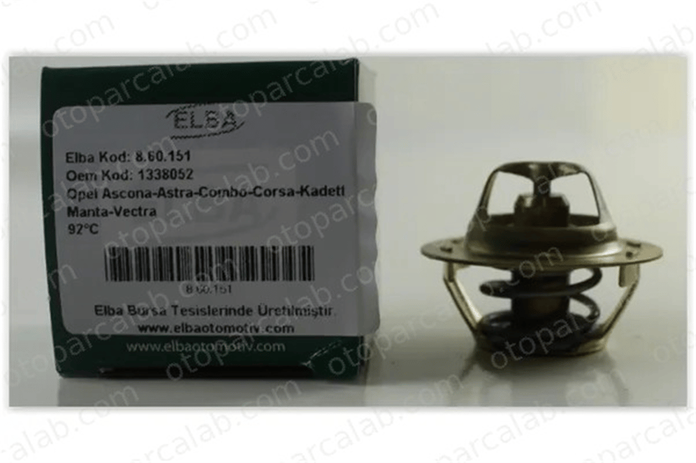 ELBA 860151 Termostat OPEL CORSA A Hatchback KADETT E 1338052 4892107AB