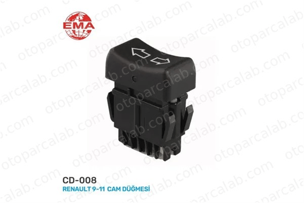 EMA MFK CD008 Cam Açma Düğmesi Ön Sağ EMA-MFK CD008 RENAULT 9 SUPER 5 7700705925 7700673247