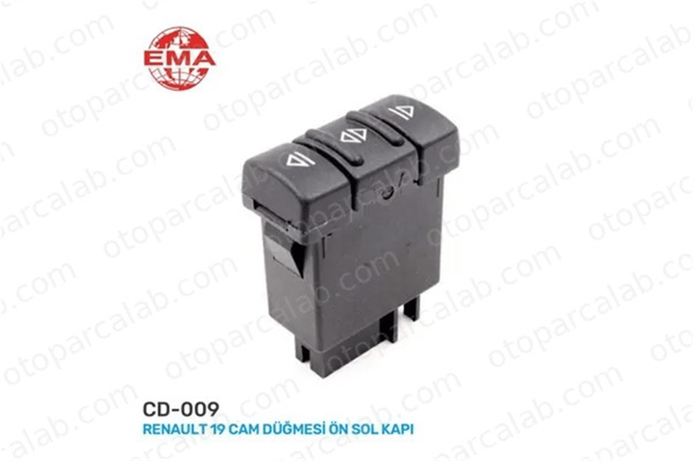 EMA MFK CD009 Cam Açma Düğmesi Ön Sol EMA-MFK CD009 RENAULT 19 II OPEL MOVANO A Minibüs/Otobüs 7700817339 2556100QAD