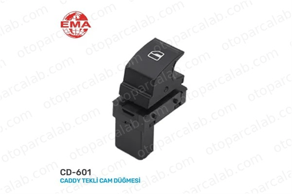 EMA MFK CD601 Cam Açma Düğmesi Ön Sağ EMA-MFK CD601 SEAT IBIZA IV SC IBIZA IV 7L6959855BREH 1K0959855