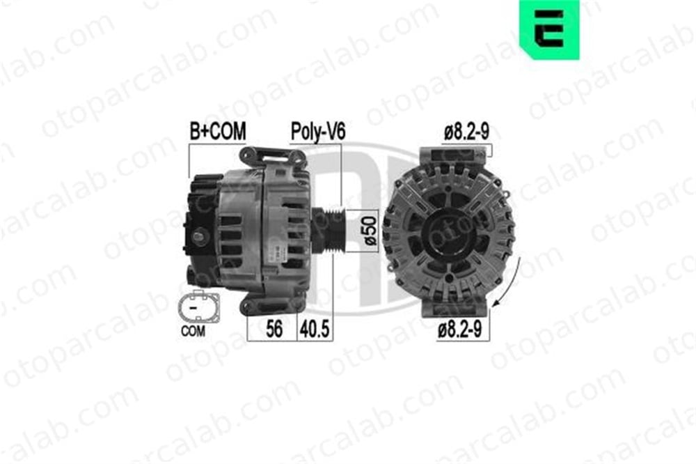 ERA 209180 Alternatör MERCEDES-BENZ VIANO E-SERISI A0009067900 A9067900
