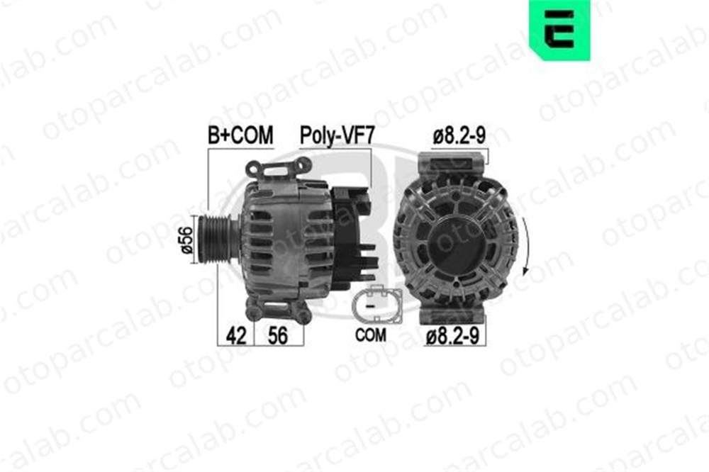 ERA 209220 Alternatör MERCEDES-BENZ C-SERISI C-SERISI T-Model A2711541402 2711541402