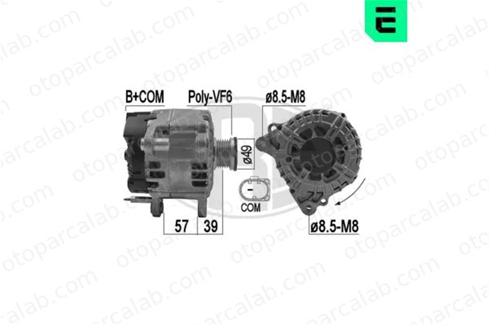 ERA 209226 Alternatör SKODA YETI VW TOURAN 3C903023T 03C 903 023 T