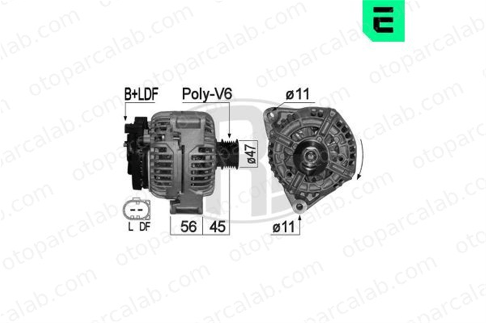 ERA 209279A Alternatör MERCEDES-BENZ C-SERISI T-Model C-SERISI A0111549302 111548402