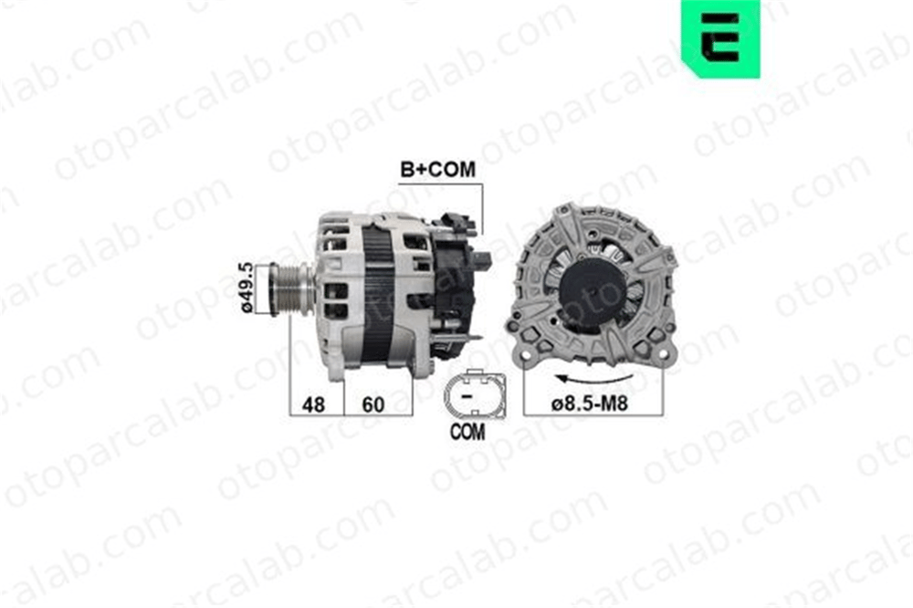 ERA 209629 Alternatör VW CRAFTER Panelvan/Van CRAFTER Platform şasi 4L903023N 04L 903 023 N