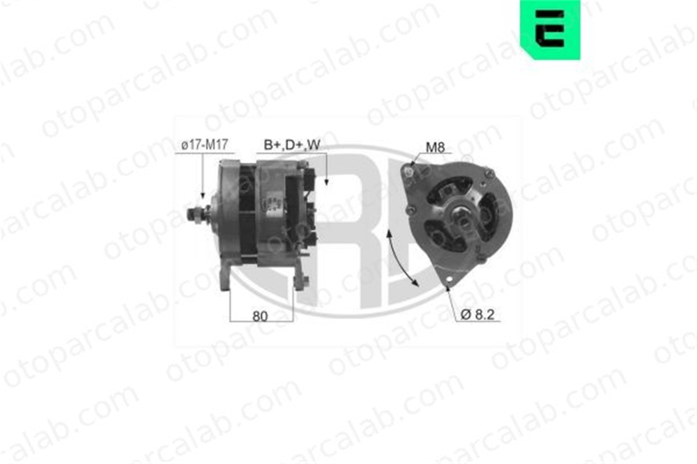 ERA 210002A Alternatör FORD ESCORT IV ORION II 7701713149 1005351