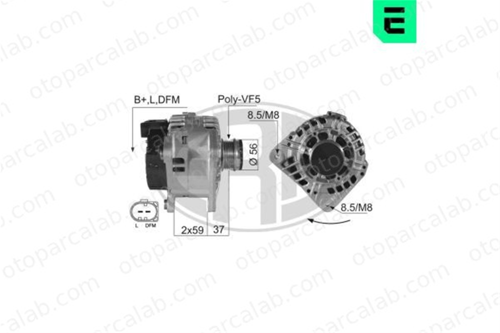 ERA 210007 Alternatör VW BORA I GOLF IV Variant 28903029E 028903029E