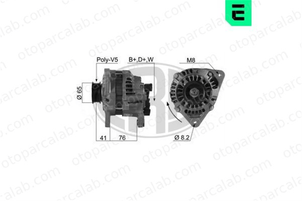 ERA 210026A Alternatör FORD ESCORT VI ESCORT VI Kombi van 1074633 1053656