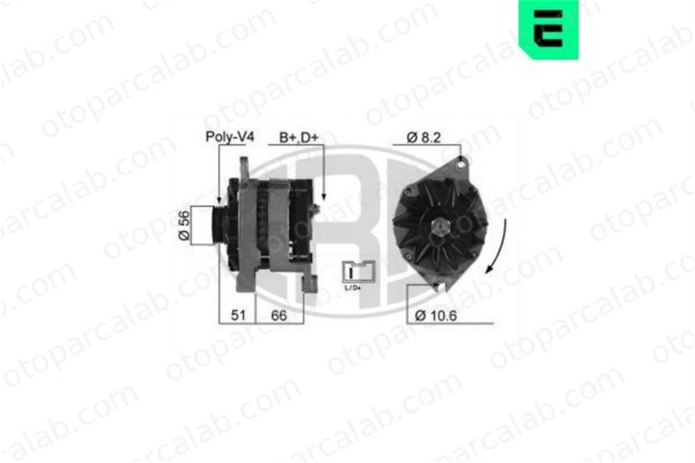 ERA 210073A Alternatör CITROËN BX BX Break 570525 555724