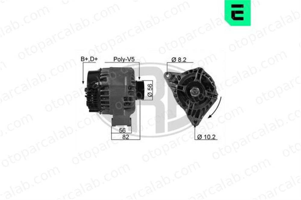 ERA 210143A Alternatör CITROËN SAXO PEUGEOT 106 II 57051X 57051J