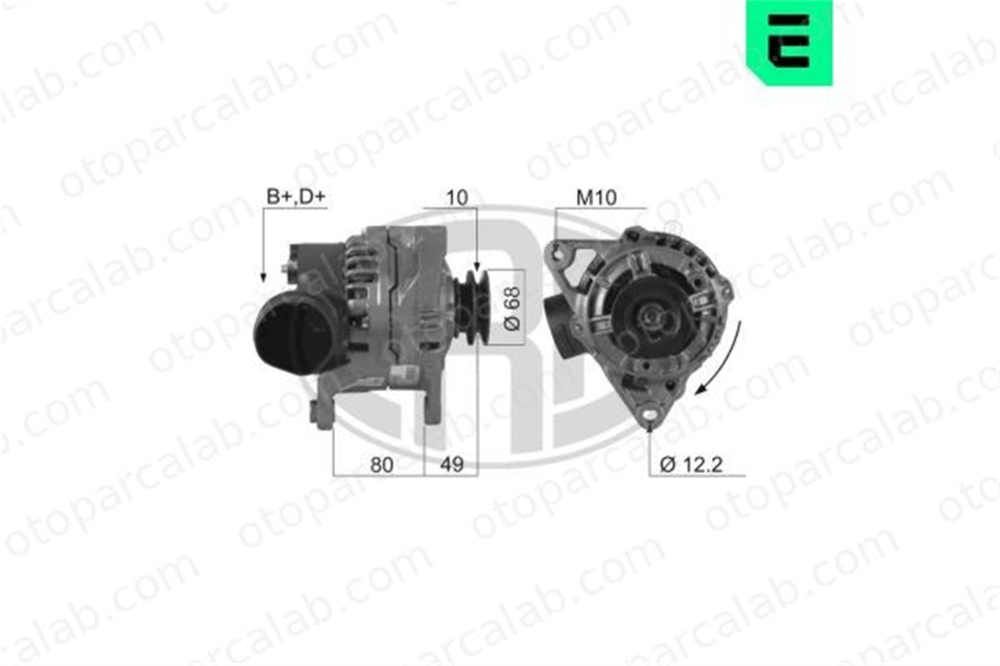 ERA 210191A Alternatör IVECO DAILY II Platform şasi DAILY II Panelvan/Van 99473468 1516488R