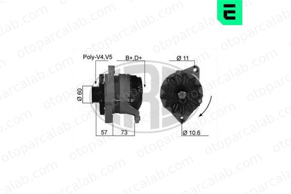 ERA 210221A Alternatör FIAT TEMPRA TIPO 46231721 46231691