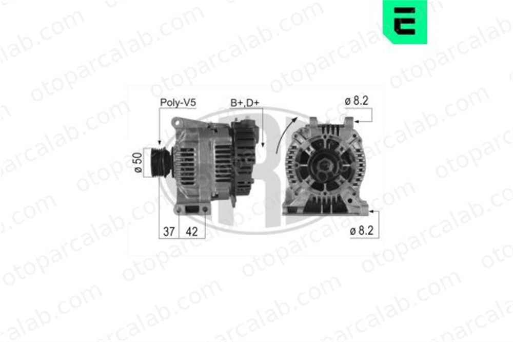 ERA 210233 Alternatör MERCEDES-BENZ A-SERISI VANEO 111543502 A011154350280