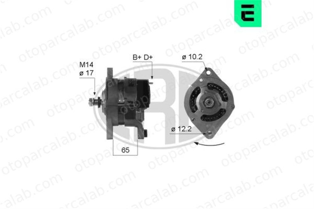 ERA 210248A Alternatör FIAT DUCATO Panorama CROMA 4765931 46231758