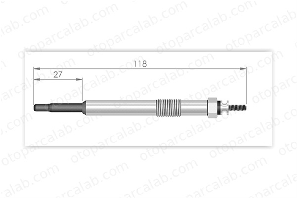 ET1 ET118492 Isıtma Bujisi ET1 FIAT ULYSSE CITROËN C5 I 5960F5 9651029780