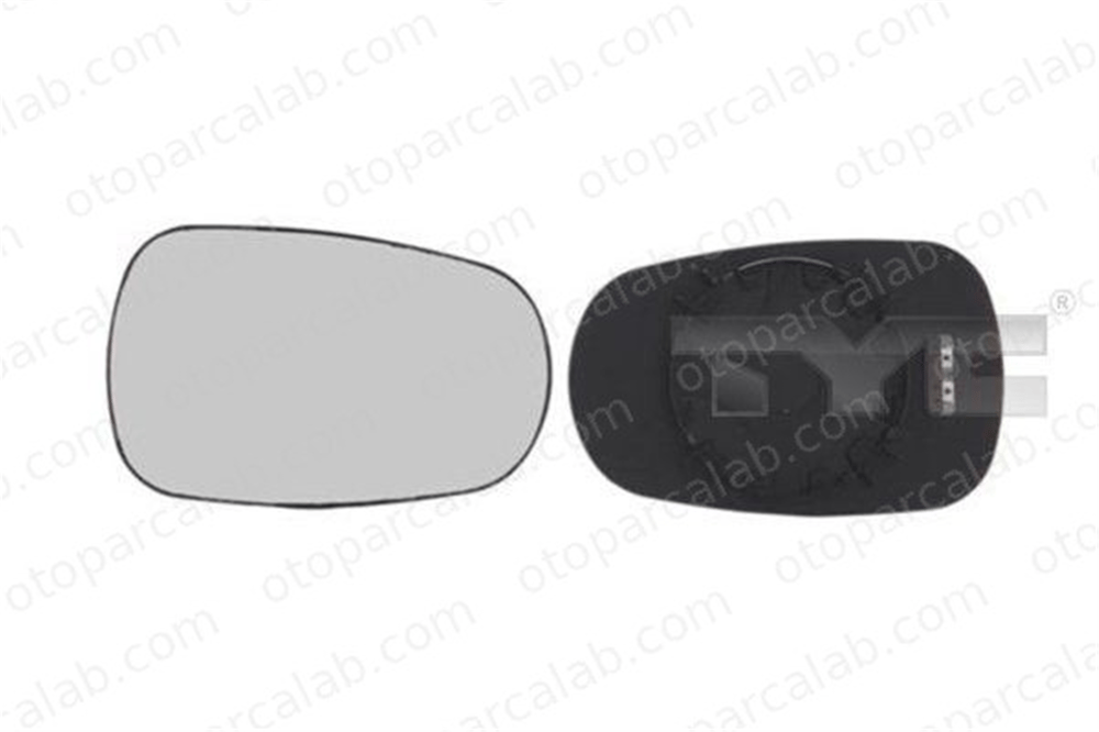 EUROBUMP REN11CL092Y Ayna Camı Dış Sağ veya Sol RENAULT CLIO II CLIO I 6001547925 96365AX700