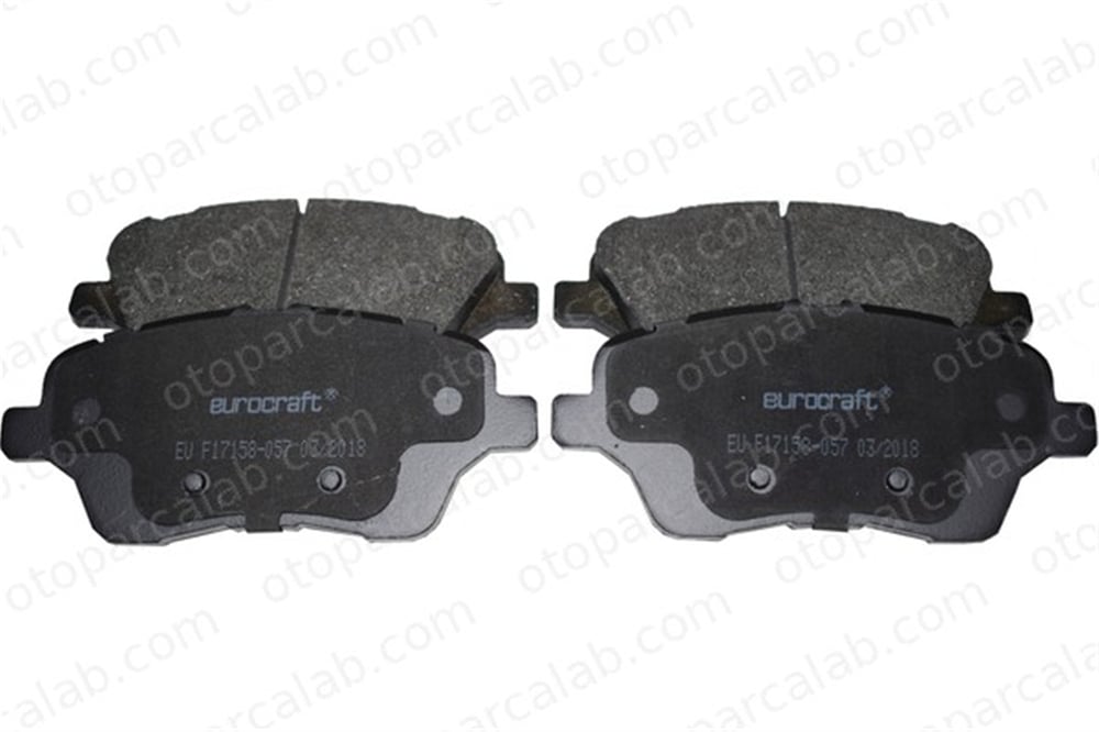 EUROCRAFT EU F17158-057 Fren Disk Balata Ön FORD B-MAX TOURNEO COURIER B460 MPV AY112K021BD 1751951