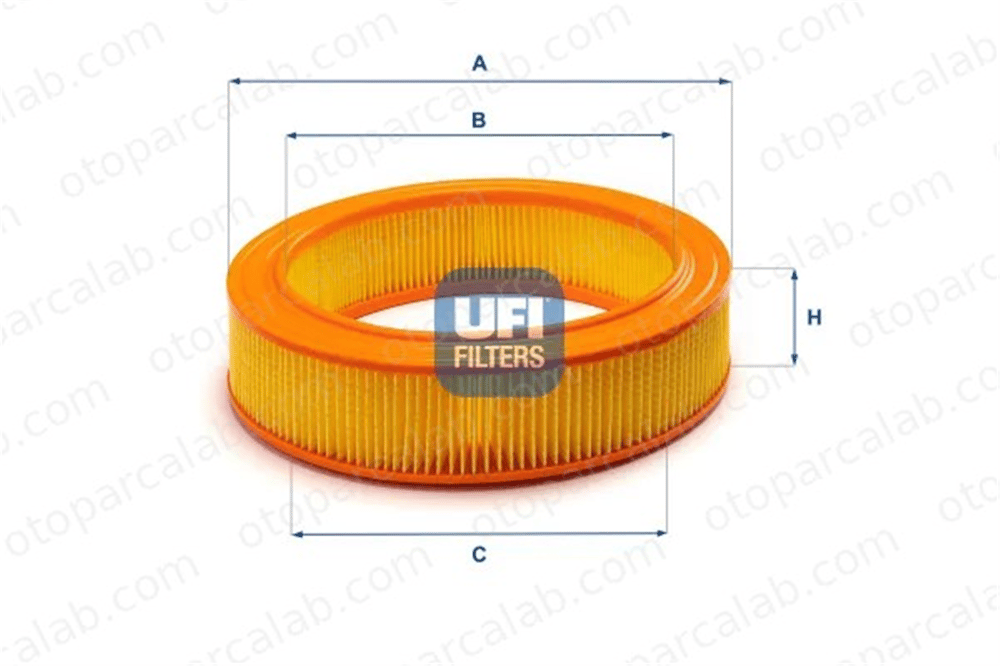 EUROREPAR 1444.K3 Hava Filtresi FORD TAUNUS 15M II RENAULT 11 1444K3 464504