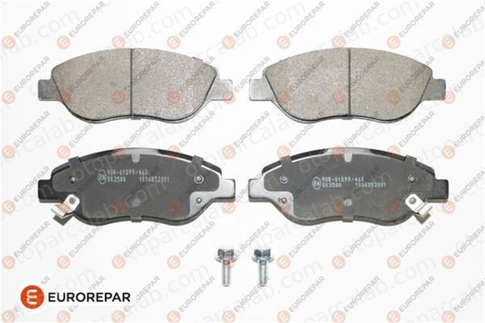 EUROREPAR 1681163480 Fren Disk Balata Ön FIAT TIPO Hatchback TIPO Station wagon 1681163480 77367923