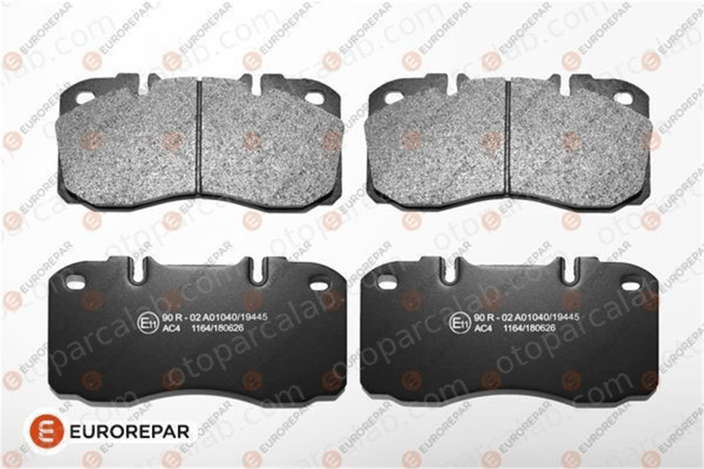 EUROREPAR 1681167780 Fren Disk Balata Ön IVECO DAILY IV Platform şasi DAILY IV Panelvan/Van 1681167780 1906416
