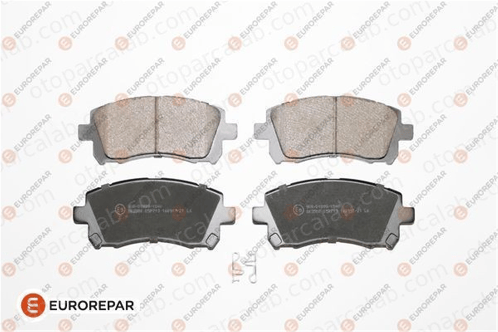 EUROREPAR 1681168080 Fren Disk Balata Ön SUBARU FORESTER OUTBACK 1681168080 AY040FJ004