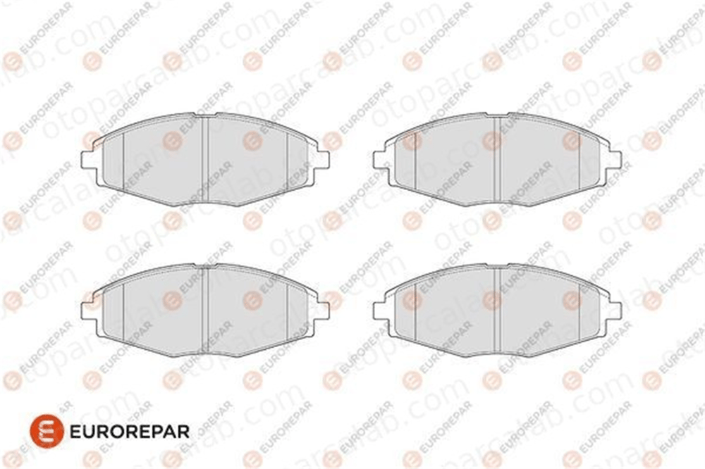 EUROREPAR 1686265180 Fren Disk Balata Ön CHEVROLET MATIZ DAEWOO LANOS 1686265180 1110040240