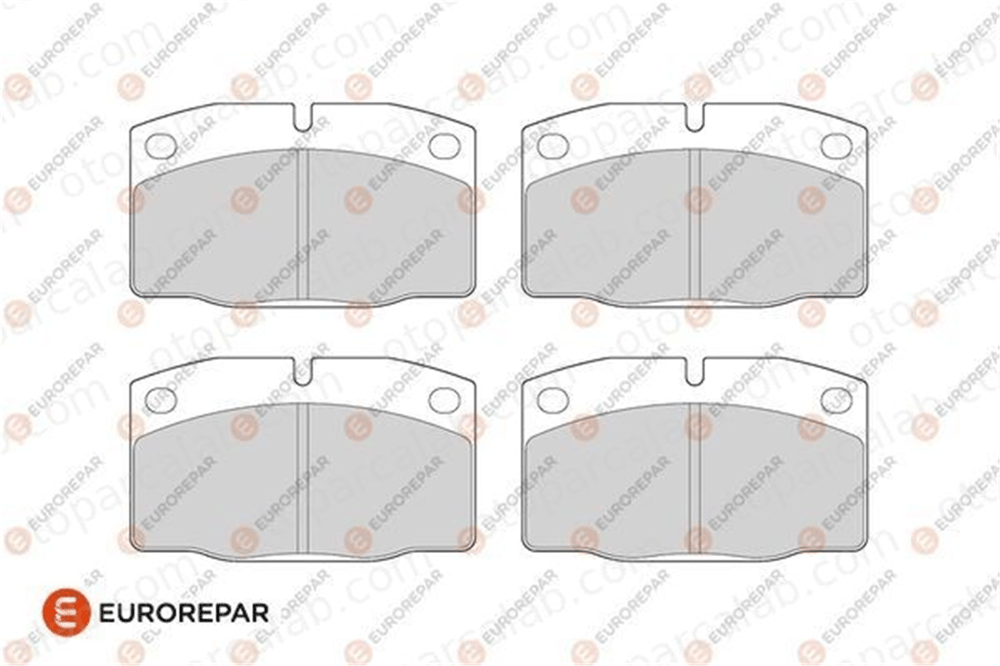 EUROREPAR 1686265580 Fren Disk Balata Ön OPEL KADETT E Hatchback KADETT E 1686265580 90443902