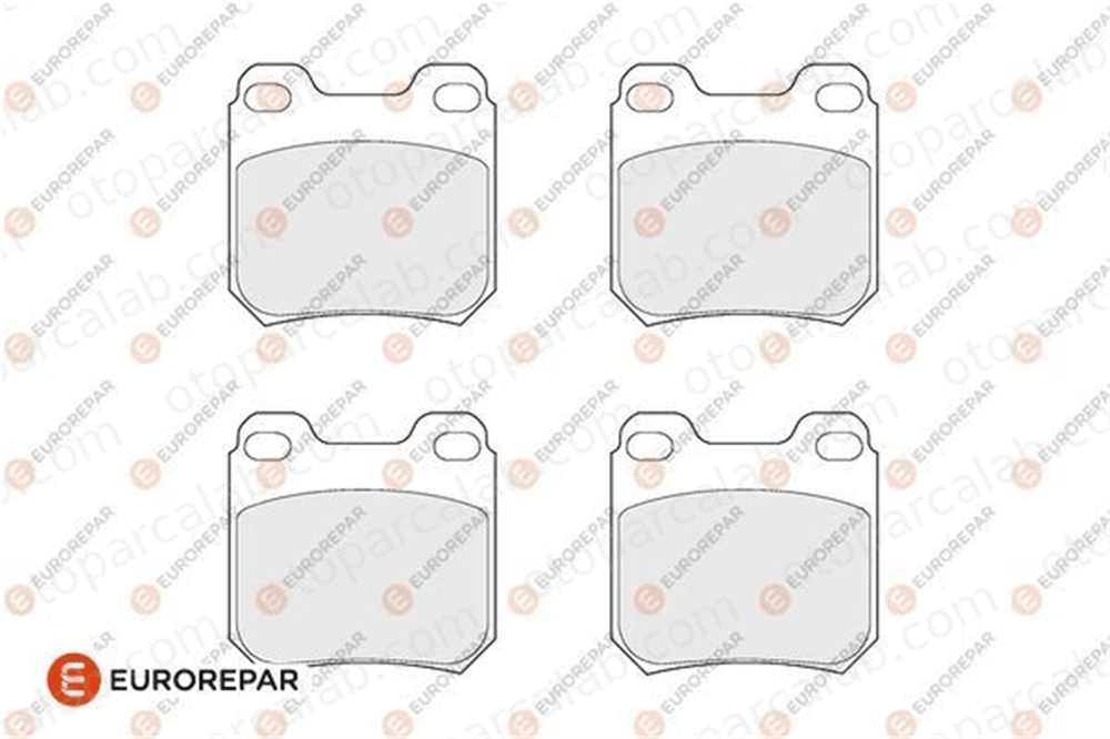 EUROREPAR 1686269280 Fren Disk Balata Ön OPEL OMEGA A Station wagon OMEGA A 1686269280 90487271